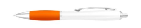 Długopis Rio White – pomarańczowy